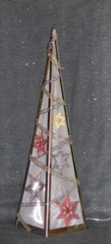 Klöppelbrief "Leucht-Pyramide"