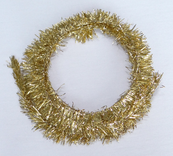 Lamettagirlande Gold
