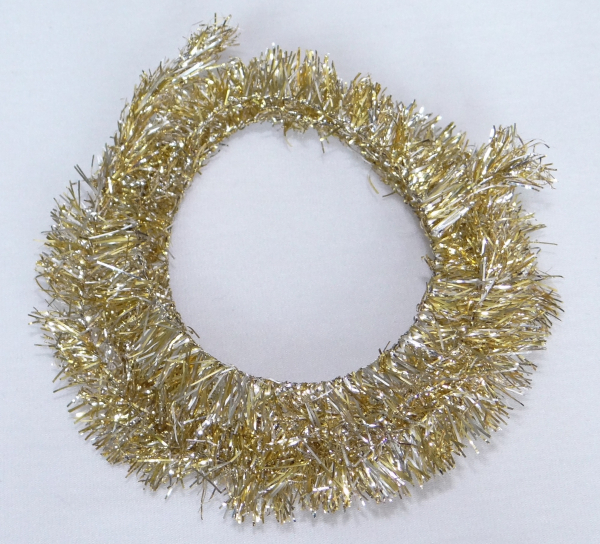Lamettagirlande Gold-Silber