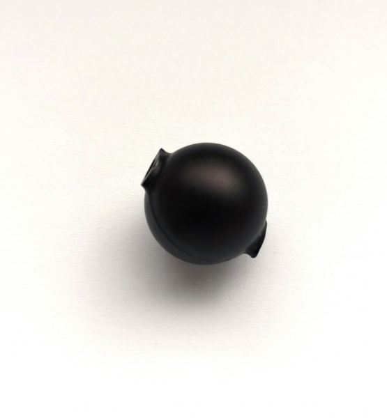 Glaskugel schwarz
