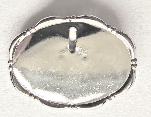 Brosche oval