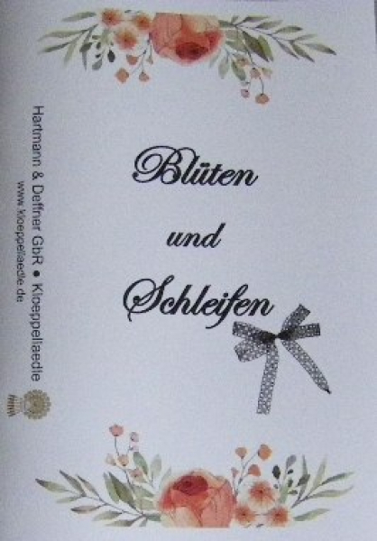 Heft "Blüten und Schleifen"